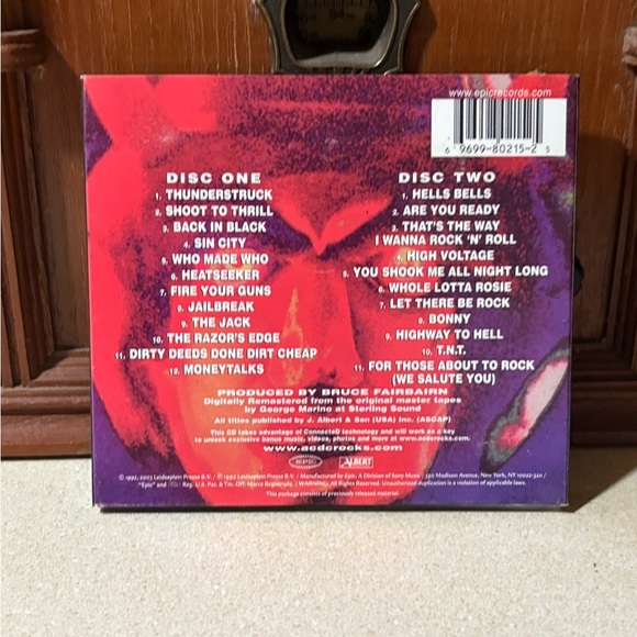 CD Set AC/DC Live Collectors Edition - Picture 4 of 5